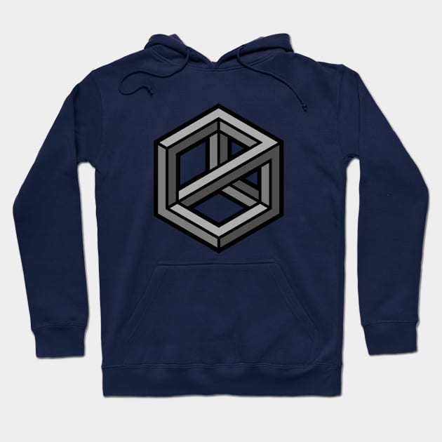 Impossible Cube Hoodie by 414graphics